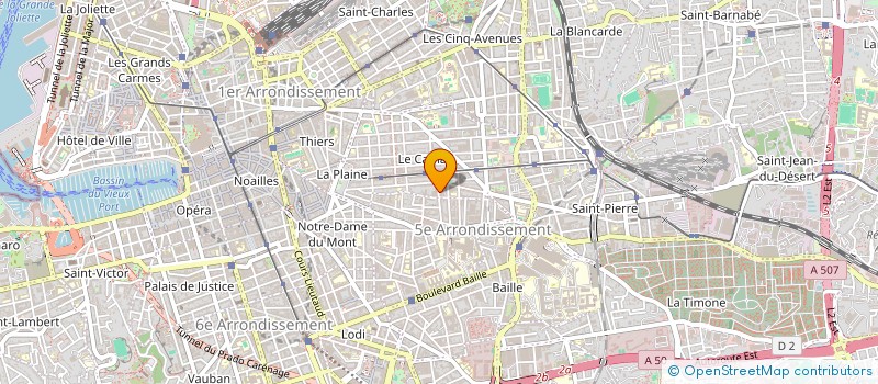 localisation de l'entreprise MONSIEUR CHARLES PIERRE JEAN SANTUCCI à MARSEILLE