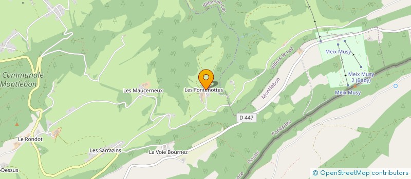 localisation de l'entreprise MONSIEUR CHARLES-PIERRE WETZEL à MONTLEBON