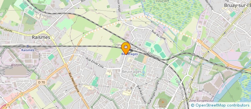 localisation de l'entreprise MONSIEUR CHARLES PIETTE  BEUVRAGES