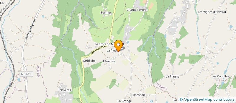 localisation de l'entreprise MONSIEUR CHARLES PIFFRE à JOURGNAC