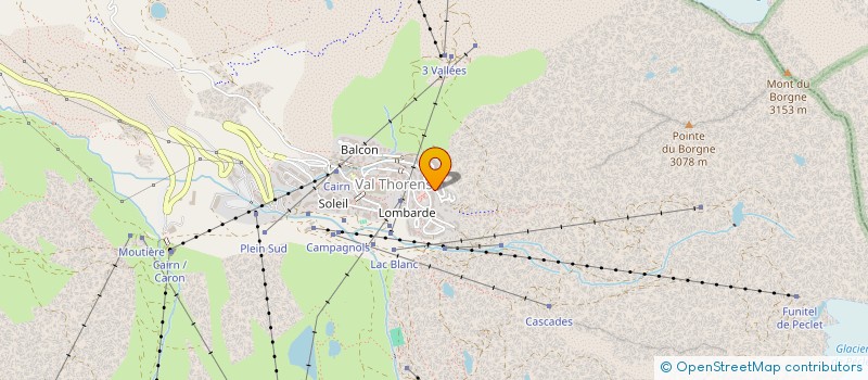 localisation de l'entreprise MONSIEUR CHARLES PINGUENET  LES BELLEVILLE