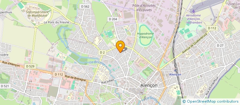 localisation de l'entreprise MONSIEUR CHARLES PIRONNEAU à ALENCON