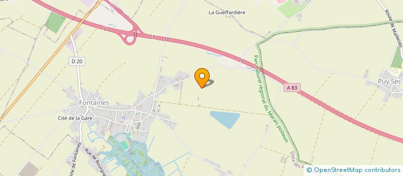 localisation de l'entreprise MONSIEUR CHARLES PLAIRE à DOIX LES FONTAINES
