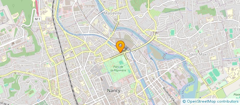 localisation de l'entreprise MONSIEUR CHARLES PLANET  NANCY