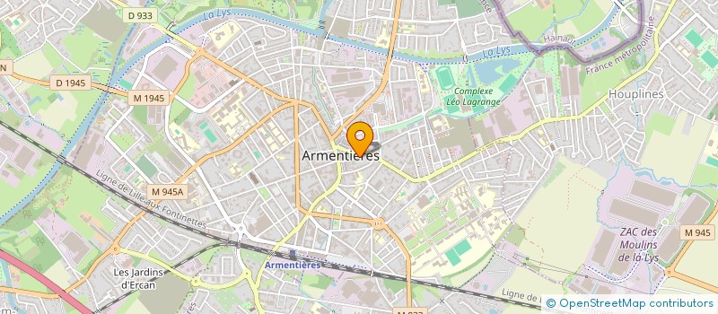 localisation de l'entreprise MONSIEUR CHARLES PLANQUE  ARMENTIERES