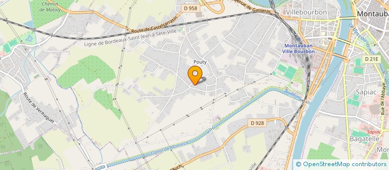 localisation de l'entreprise MONSIEUR CHARLES PLATEK  MONTAUBAN