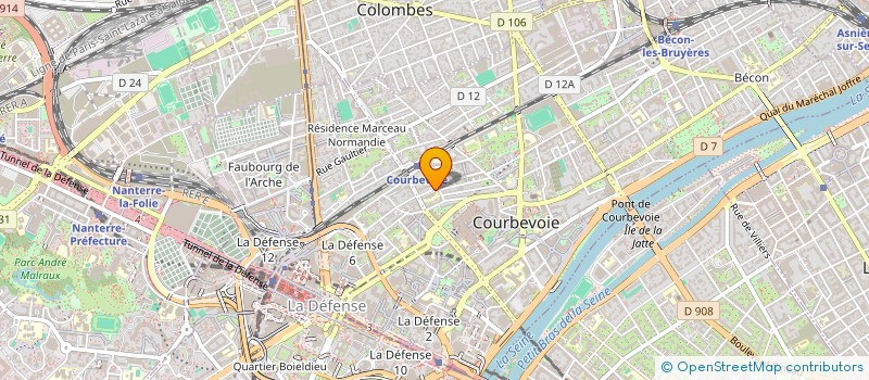 localisation de l'entreprise MONSIEUR CHARLES PLURIEN à COURBEVOIE