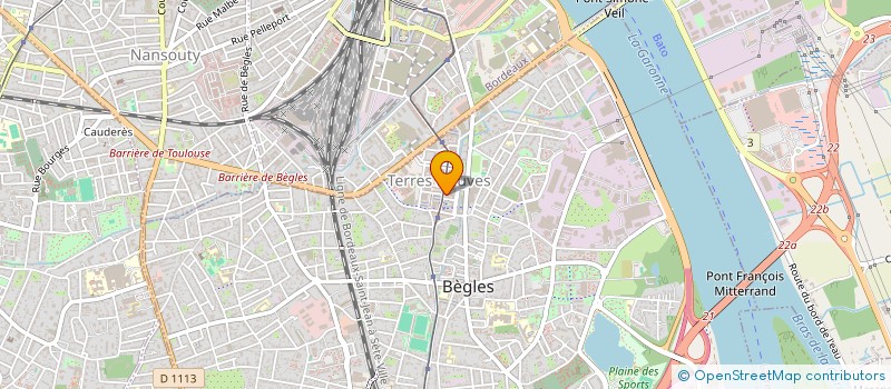 localisation de l'entreprise MONSIEUR CHARLES POMETAN à BEGLES