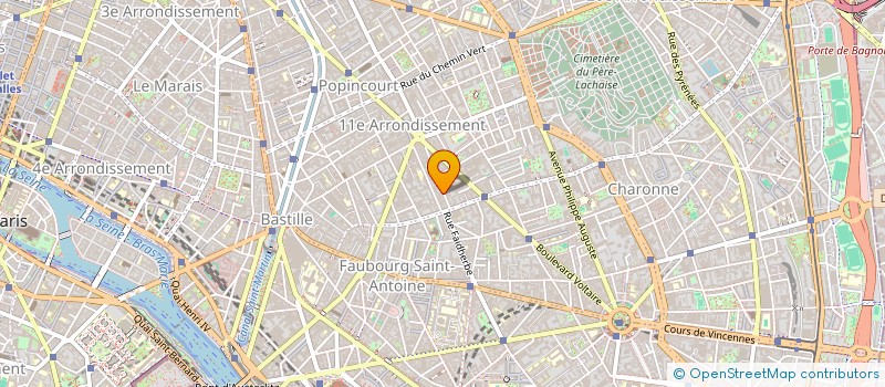localisation de l'entreprise MONSIEUR CHARLES PONS à PARIS