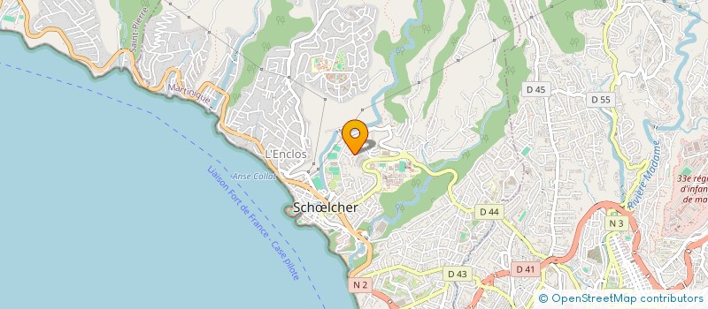localisation de l'entreprise MONSIEUR CHARLES POTTIER à SCHŒLCHER