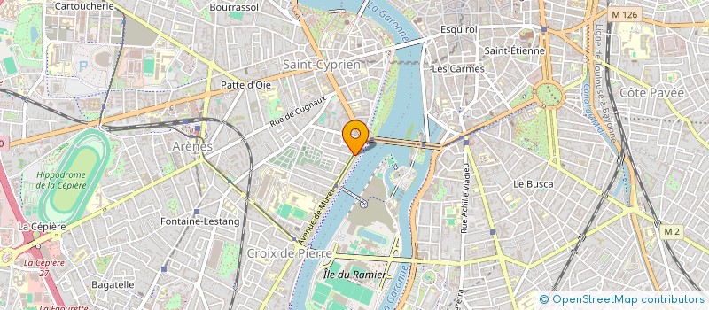 localisation de l'entreprise MONSIEUR CHARLES PRANDO à TOULOUSE