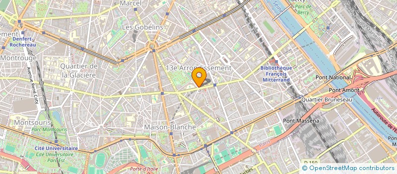 localisation de l'entreprise MONSIEUR CHARLES PRIEUR  PARIS