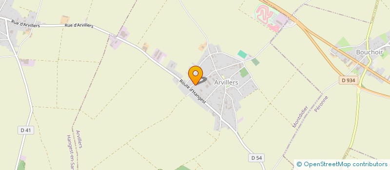localisation de l'entreprise MONSIEUR CHARLES PRUVOST à ARVILLERS