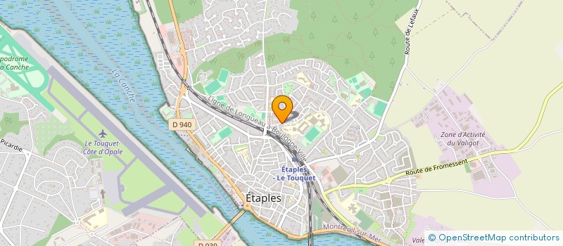 localisation de l'entreprise MONSIEUR CHARLES PRUVOT à ETAPLES