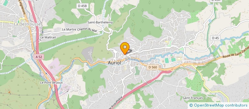 localisation de l'entreprise MONSIEUR CHARLES PUJOL  AURIOL