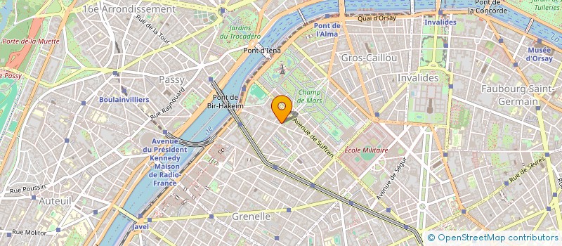 localisation de l'entreprise MONSIEUR CHARLES QUERUB  PARIS