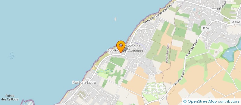 localisation de l'entreprise MONSIEUR CHARLES QUIROUARD-FRILEUSE  PIRIAC-SUR-MER