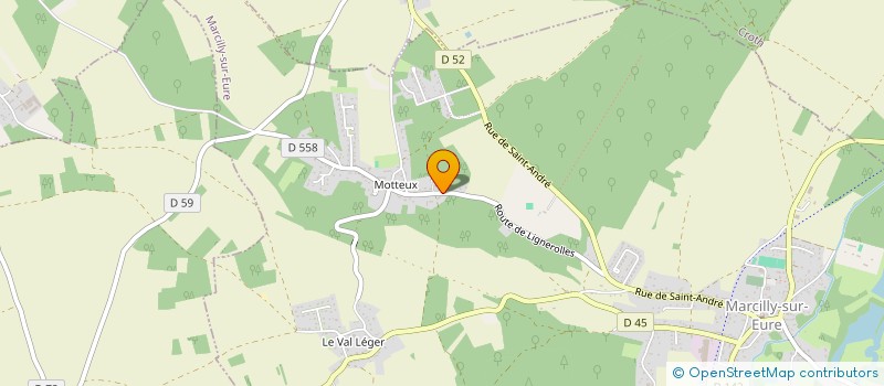 localisation de l'entreprise MONSIEUR CHARLES RAEDLE  MARCILLY-SUR-EURE