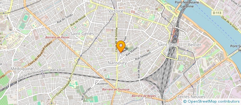 localisation de l'entreprise MONSIEUR CHARLES RAMAIN  BORDEAUX