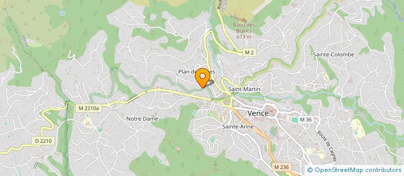 localisation de l'entreprise MONSIEUR CHARLES RAPINI  VENCE