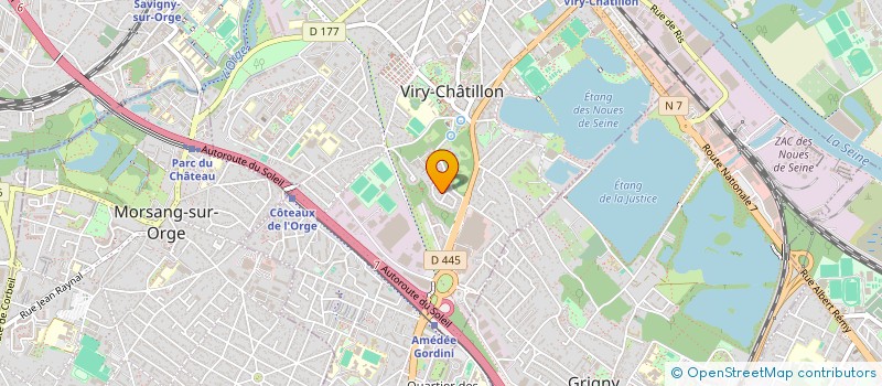 localisation de l'entreprise MONSIEUR CHARLES RAYMOND à VIRY-CHATILLON