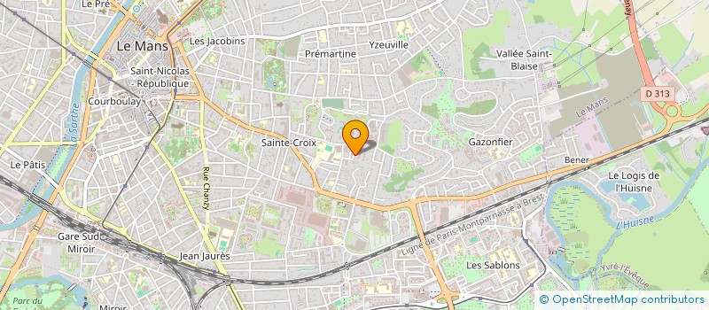 localisation de l'entreprise MONSIEUR CHARLES REANT  LE MANS