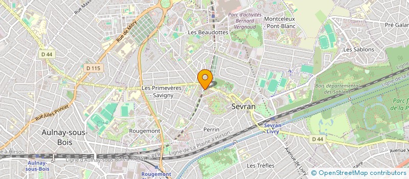 localisation de l'entreprise MONSIEUR CHARLES REMACLE à SEVRAN