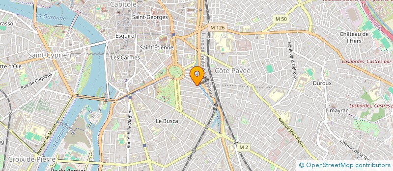 localisation de l'entreprise MONSIEUR CHARLES RENAULT LEBERQUER à TOULOUSE