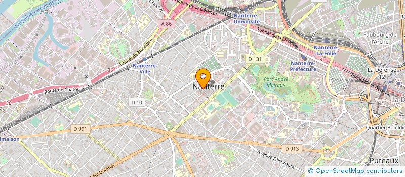 localisation de l'entreprise MONSIEUR CHARLES RENOLDE à NANTERRE