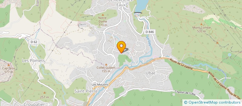 localisation de l'entreprise MONSIEUR CHARLES REVERTEGAT  LE REVEST-LES-EAUX