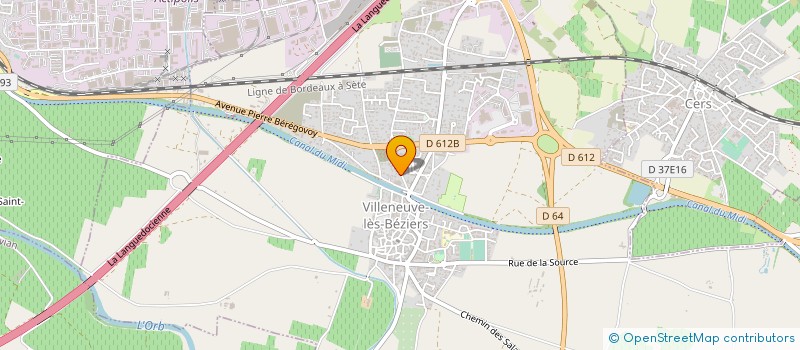 localisation de l'entreprise MONSIEUR CHARLES REY à VILLENEUVE-LES-BEZIERS