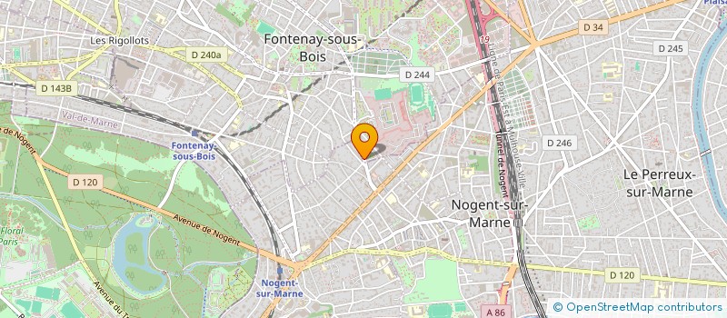 localisation de l'entreprise MONSIEUR CHARLES RICHARD à NOGENT-SUR-MARNE