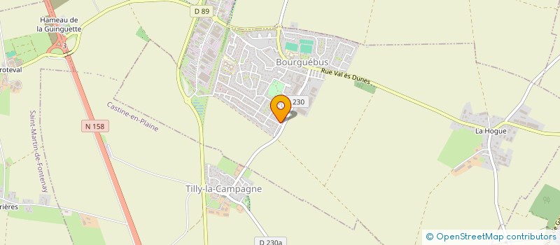 localisation de l'entreprise MONSIEUR CHARLES RICHARD  BOURGUEBUS