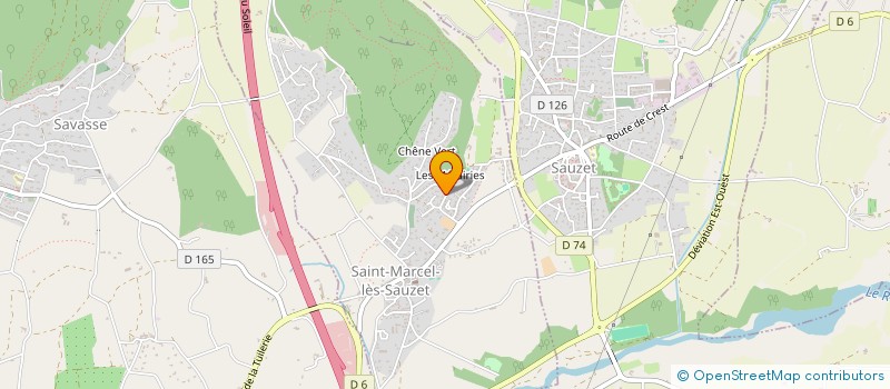 localisation de l'entreprise MONSIEUR CHARLES RICHOL  SAUZET