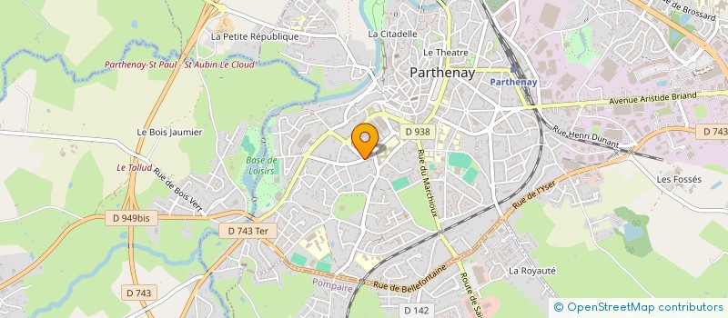 localisation de l'entreprise MONSIEUR CHARLES RIVA à PARTHENAY