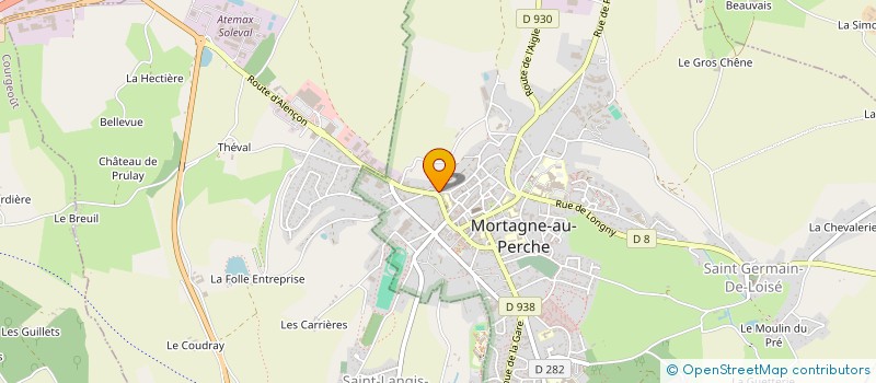localisation de l'entreprise MONSIEUR CHARLES ROMET à MORTAGNE-AU-PERCHE