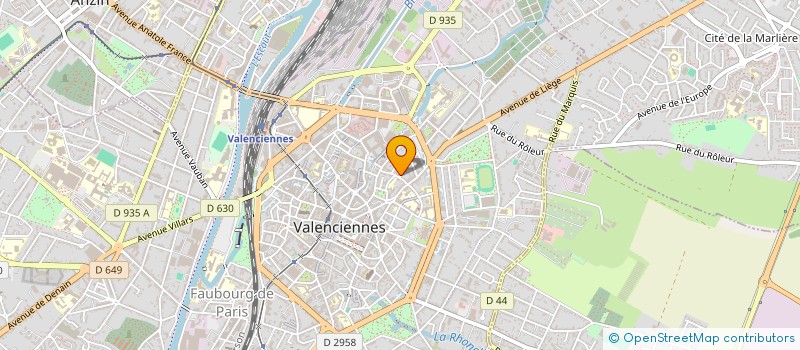 localisation de l'entreprise MONSIEUR CHARLES ROSIER à VALENCIENNES