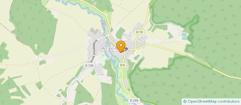 localisation de l'entreprise MONSIEUR CHARLES ROSSIGNOL à ARC-EN-BARROIS