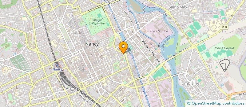 localisation de l'entreprise MONSIEUR CHARLES ROUYER  NANCY