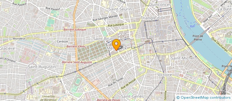 localisation de l'entreprise MONSIEUR CHARLES SALVA à BORDEAUX