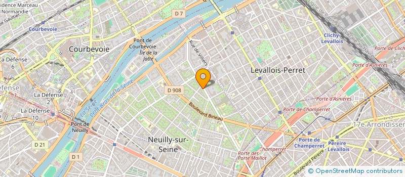 localisation de l'entreprise MONSIEUR CHARLES SALVADOR MOREAU à NEUILLY-SUR-SEINE