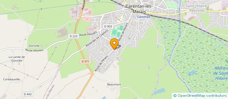 localisation de l'entreprise MONSIEUR CHARLES SANS-REFUS à CARENTAN-LES-MARAIS