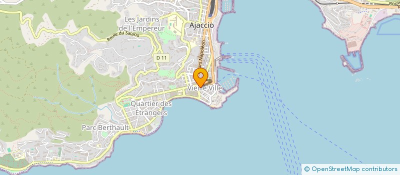 localisation de l'entreprise MONSIEUR CHARLES SANTUCCI  AJACCIO