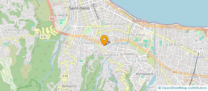 localisation de l'entreprise MONSIEUR CHARLES SAUTRON à SAINT DENIS