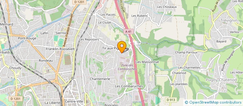 localisation de l'entreprise MONSIEUR CHARLES SCHILLACI à AIX-LES-BAINS