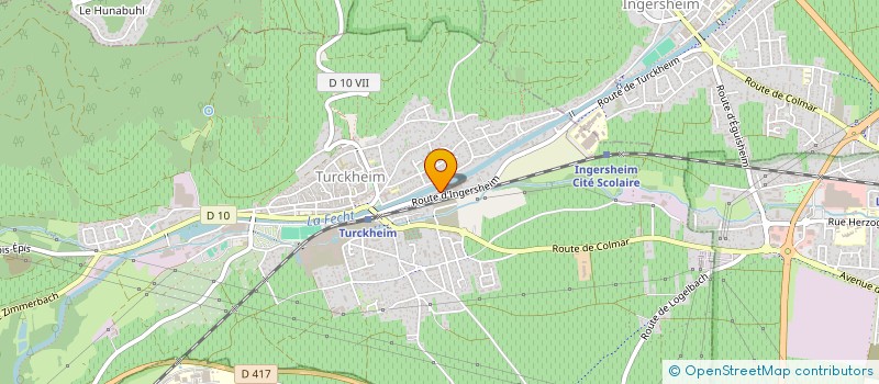 localisation de l'entreprise MONSIEUR CHARLES SCHLERET  TURCKHEIM