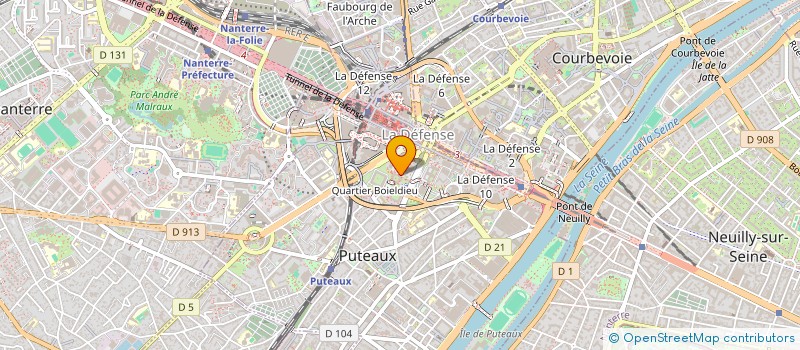 localisation de l'entreprise MONSIEUR CHARLES SCHNECK  PUTEAUX