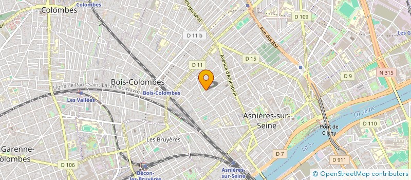 localisation de l'entreprise MONSIEUR CHARLES SEBERT  ASNIERES-SUR-SEINE