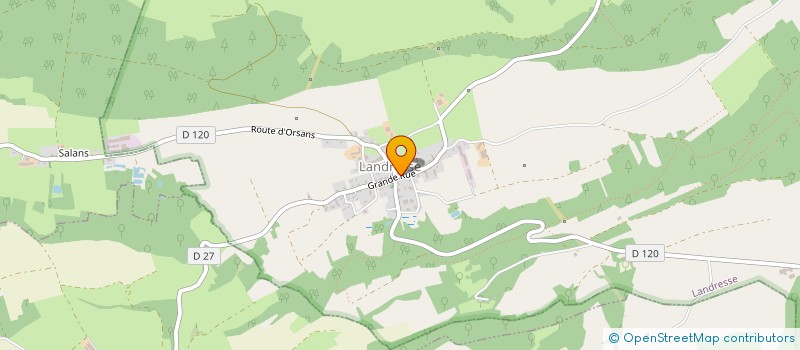 localisation de l'entreprise MONSIEUR CHARLES SEIGNE  LANDRESSE