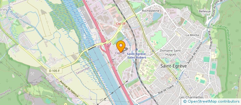 localisation de l'entreprise MONSIEUR CHARLES SEMANAZ  SAINT-EGREVE